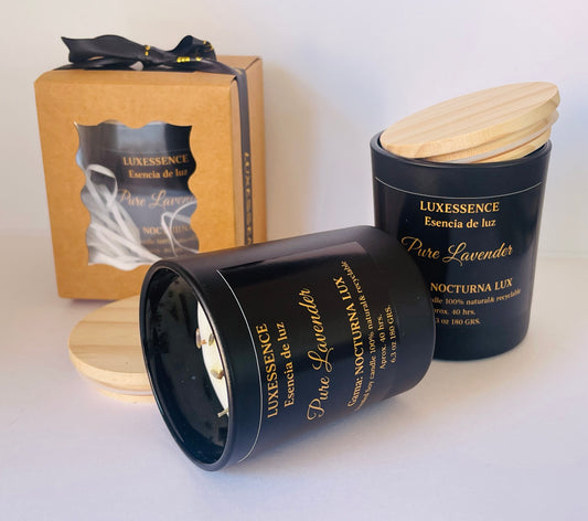 Pure Lavender · Vela artesanal de soja · Lavanda & Cedro
