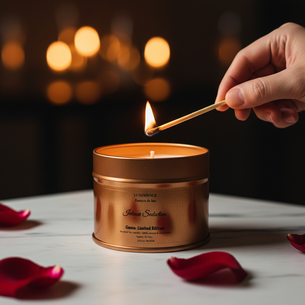 Intense Seduction · Vela artesanal de soja · Edición Limitada · Bergamota & Musk
